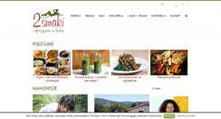 Desktop Screenshot of 2smaki.pl